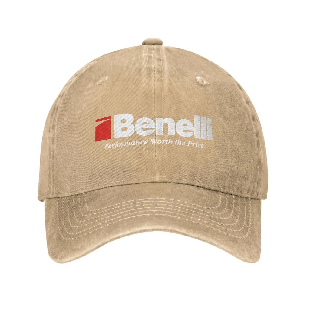 Benellis Baseball Cap Men Women Distressed Cotton Snapback Cap Outdoor Activities Adjustable Fit Hats Cap