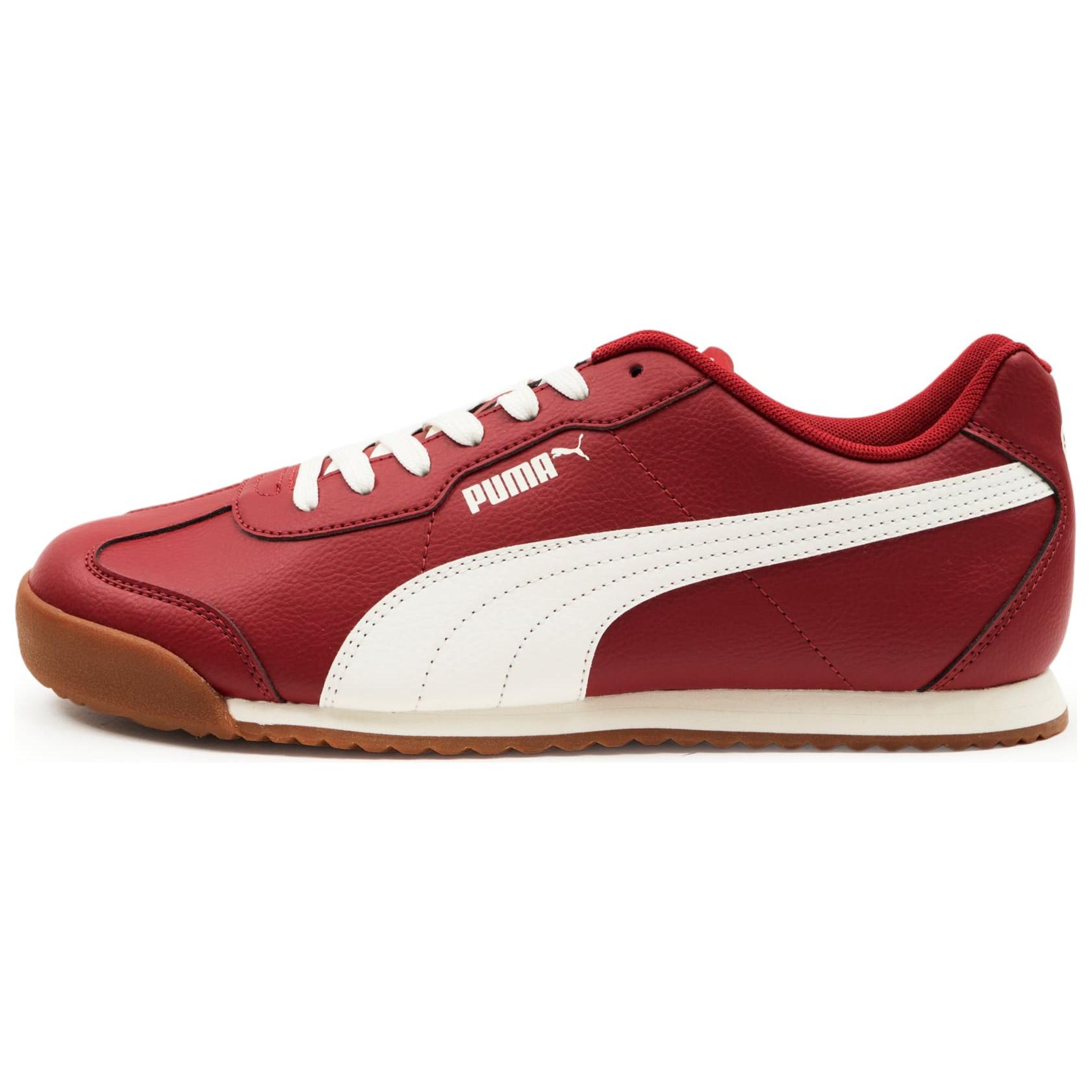 Puma Turino II T Comfortable Low-Top Lifestyle Sneakers Unisex sneakers Red White 402049-04 44