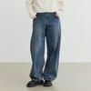 Elva' Island Women's Loose Wide-Leg Denim Jeans