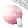 Starry Sky Round Rubber Mouse Pad for Office & Notebook Computers