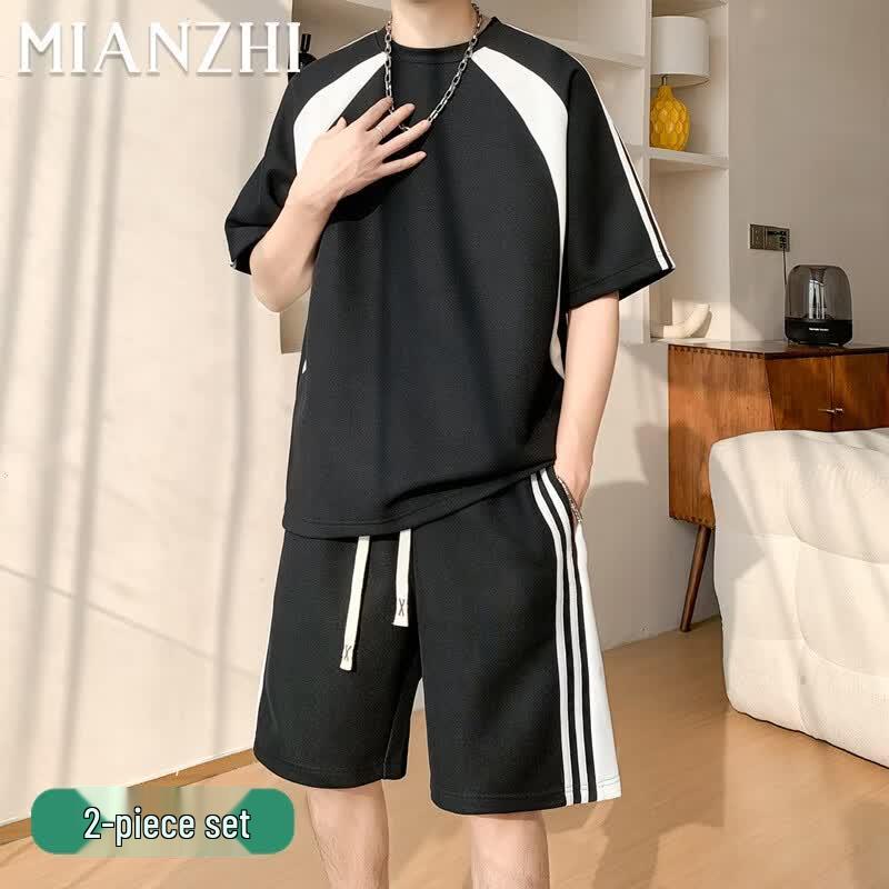 MianZhi Men s Summer Short Sleeve Apparel 4XL