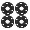 4pcs RC Car Wheel Hex Hubs Wheel Adapter Black Fit for SCX10 1 10 RC Crawler 1.9inch 2.2inch Wheel