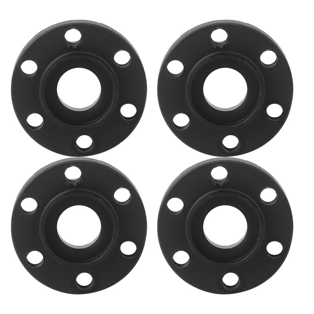4pcs RC Car Wheel Hex Hubs Wheel Adapter Black Fit for SCX10 1 10 RC Crawler 1.9inch 2.2inch Wheel