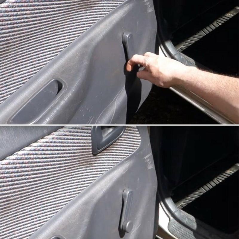 Fensterkurbel, 2 Stück, automatische Fenstergrifferhöhungen, Kurbelkurbel für T100, Pickup (Grau)