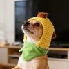 Pet Costume Warm Pet Corn Hat Cute Comfort Winter Dog Cap Soft Funny Cat Head Cover Party
