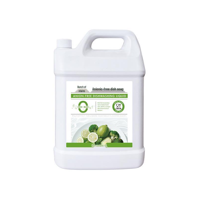 Custom 20KG Anion-Free Food Grade Dish Soap for Kitchen & Produce