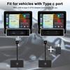 Wireless Carplay Adapter for Apple, Wireless Carplay Dongle for Wireless Control 5GHz Automatic Connection, Car Play Dongle Plug & Play for OEM Car