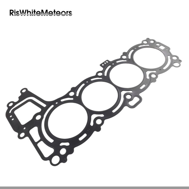 RisWhiteMeteors 6FP-11181-00 Cylinder Head Gasket Replacement for Yamaha Outboard 75HP 90HP