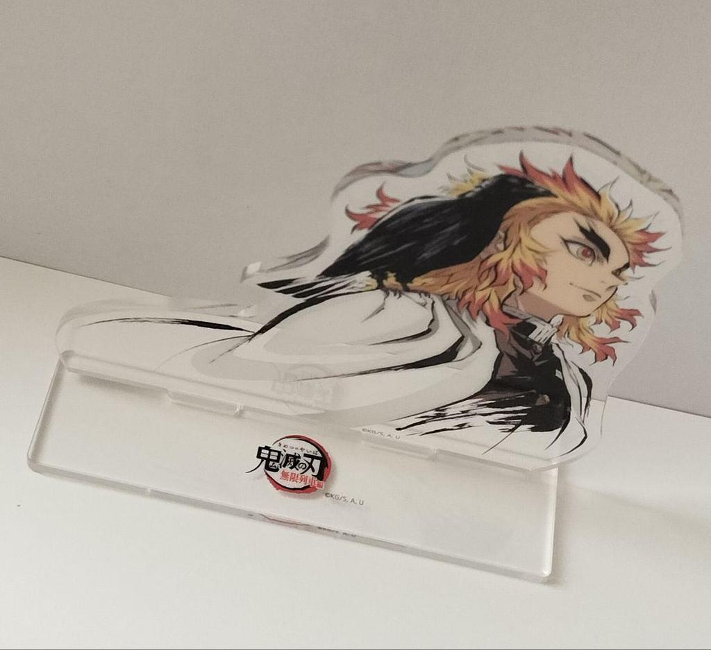 [USED] Demon Slayer: Kimetsu no Yaiba - Mugen Train Arc - Interlude Art Collection - Flame Pillar Rengoku Kyojuro Acrylic Stand Interlude Art