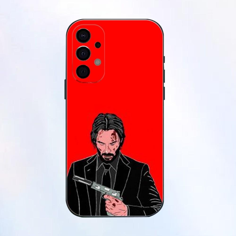 John Wick Phone Case For Samsung S25,S24,S21,S22,S23,S30,Ultra,S20,Plus,Fe,Lite,Note,10,9,5G Black Cover