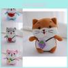 Adorable Plush Hamster Keychain Soft And Cuddly Animal Toy Bag Charm 12cm
