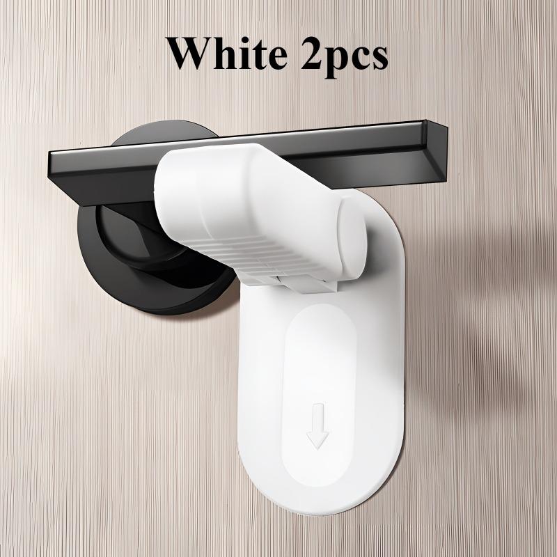 2pcs Door Handle Safety Lock,No Need for Drilling,Easy To Install,Suitable for Bedrooms,Cabinets,No Damage To Door Handles
