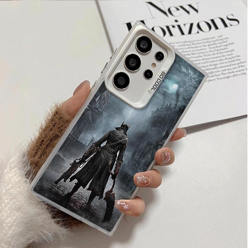 B-Bloodborne Spiel Weiche Handyhülle für Samsung Galaxy S24 S25 FE S26 Edge S23 Ultra S22 Plus S21 + Stoßfeste Hülle Rückschale