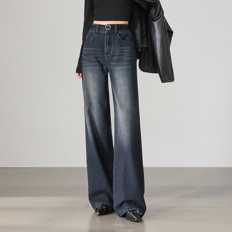 

TonLion Women s Loose Wide-Leg Denim Jeans 26