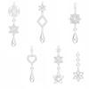 1pc Decorative Crystal Pendants Christmas Tree Ornaments  Window Decoration