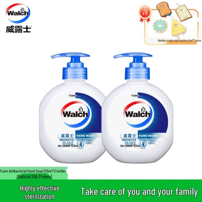 

Walch Foam Antibacterial Hand Soap (2-Pack)