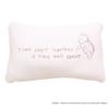 MORIPiLO Morishita Body Pillow for Children and Adults Winnie the Pooh Pastel Pink 40x25cm Fluffy Material Stuffed Cushion Character Goods Disney