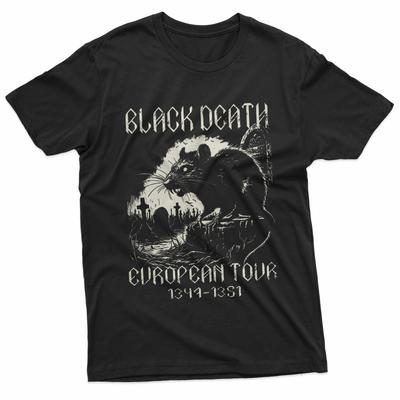 Plague Rat Black Death European Tour Occult T-Shirt