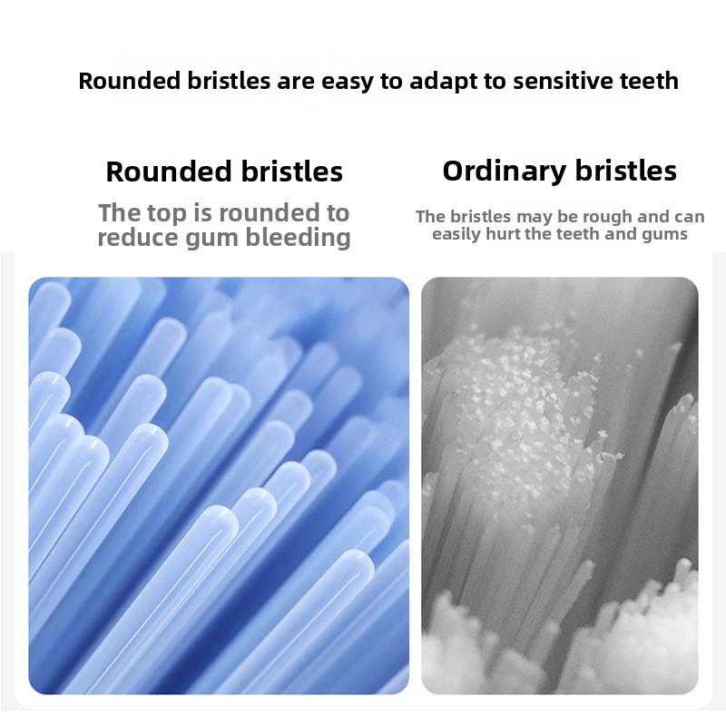 Electric Toothbrush Male and Female Adult Rechargeable Sonic Battery Automatic Toothbrush Soft Bristle Waterproof Electric Toothbrush