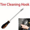 2Pcs Tire Cleaning Hook Car Tire Clear Stone Hook To Remove Gravel Cleaning Tool Tire Stone Cleaner Hook Tire Cleaning Tool