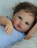 Wiedergeborene Babypuppe 50 cm/Geschenke für Mädchen/6 Zubehörteile