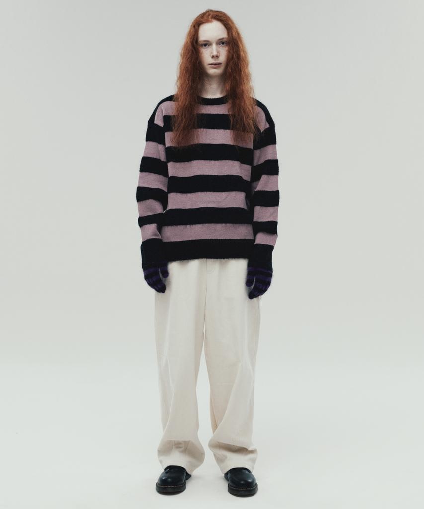 THEVINYLHOUSE Corduroy Pants Ivory (Vh2Dfupa11A)