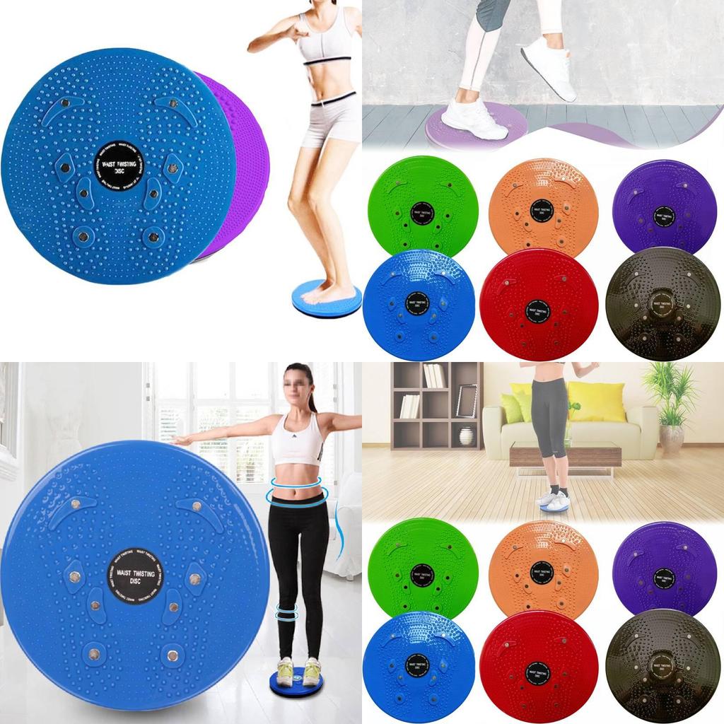 Colorful Magnetic Twist Waist Disc For Fitness Body Sculpting And Outdoor Exercise