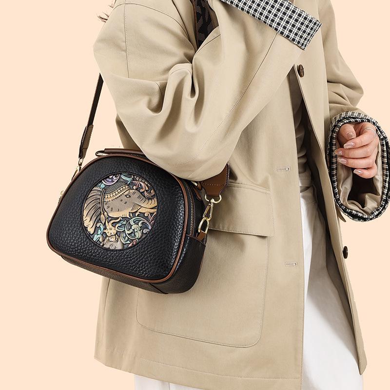 Single-shoulder Crossbody Handbag, Fashionable Women's Bag, Middle-aged and Elderly Bag, Mother's Bag