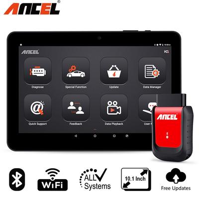 X6 Автомобиль Все системы OBD2 Сканер Bluetooth Диагностический инструмент 8 Техническое обслуживание Сброс Инжектор Кодирование Многоязычный считыватель кода 2 года Обновление Бесплатно