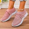 2025New Women's Sneakers Shoes Tennis Female Sport Gym Running Shoes Lace-Up Casual Shoes Mesh Breathable Zapatillas Mujer Woman