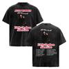Alex Warren Finding Family On The Road Tour 2025 Vintage Washed Oversized T-Shirt Pop Music Concert Unisex Streetwear T-shirt
