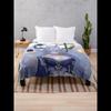 Shinano Azur Lane Throw Blanket  Soft Plush Fleece for Cozy Comfort On Sofa or Bed  Home Textiles Collection