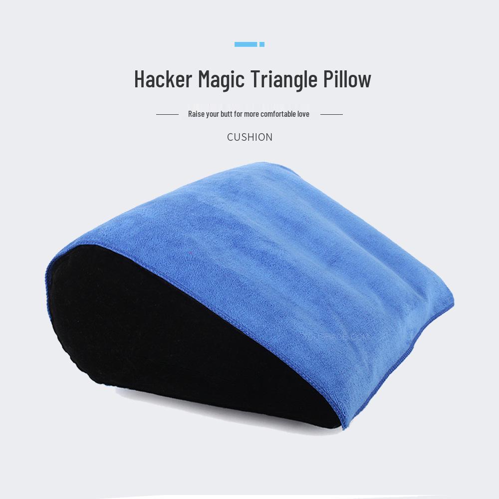 Hacker Magic Triangle Inflatable Erotic Pillow - Sex Position and Rear Entry Pad