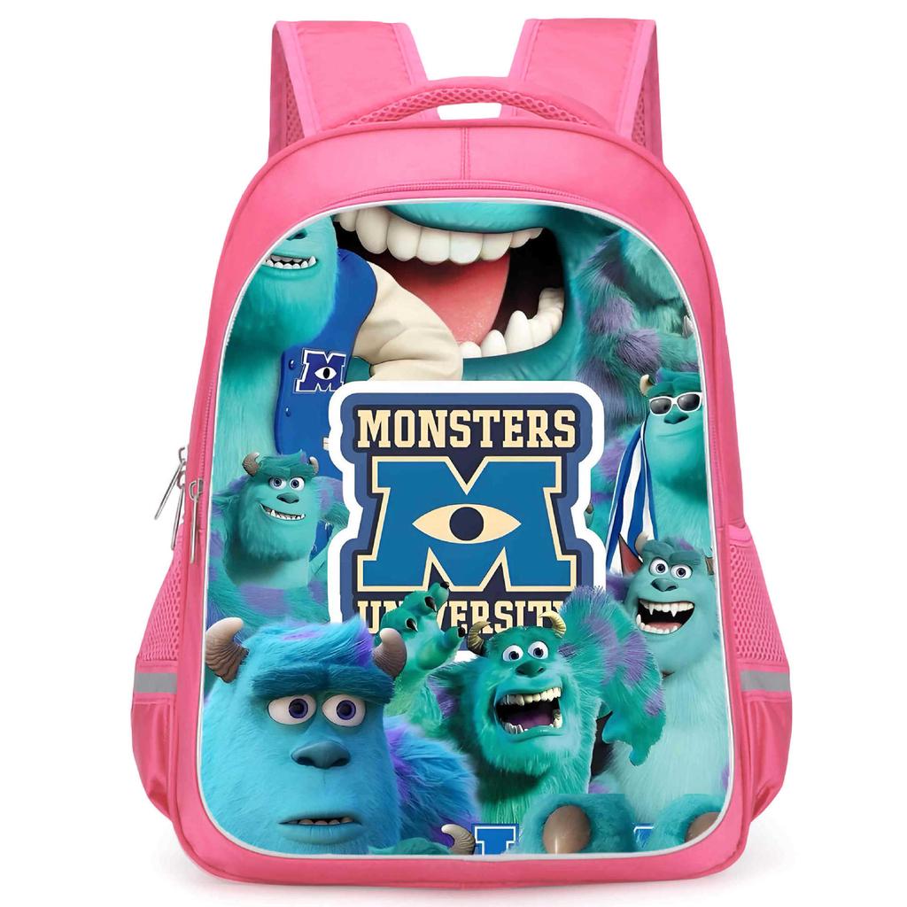 Monsters, Inc School Bag High Definition Printing Casual Lightweight Backpack