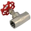Kula zaworowa ze stali nierdzewnej 304 z gwintem BSP 1/2"-1-1/4" do systemów wody wysokotemperaturowej – Klasa przemysłowa