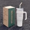 Stylish Large Capacity Stainless Steel Thermos Cup with Handle for Couples