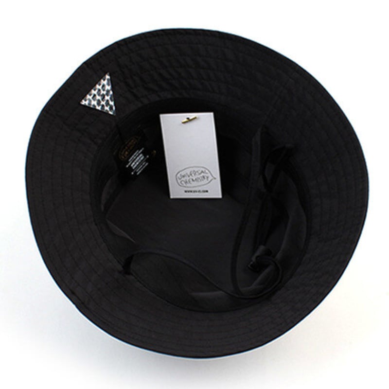 Universelle Chemie String Schwarzer Poly Bucket Hat poly