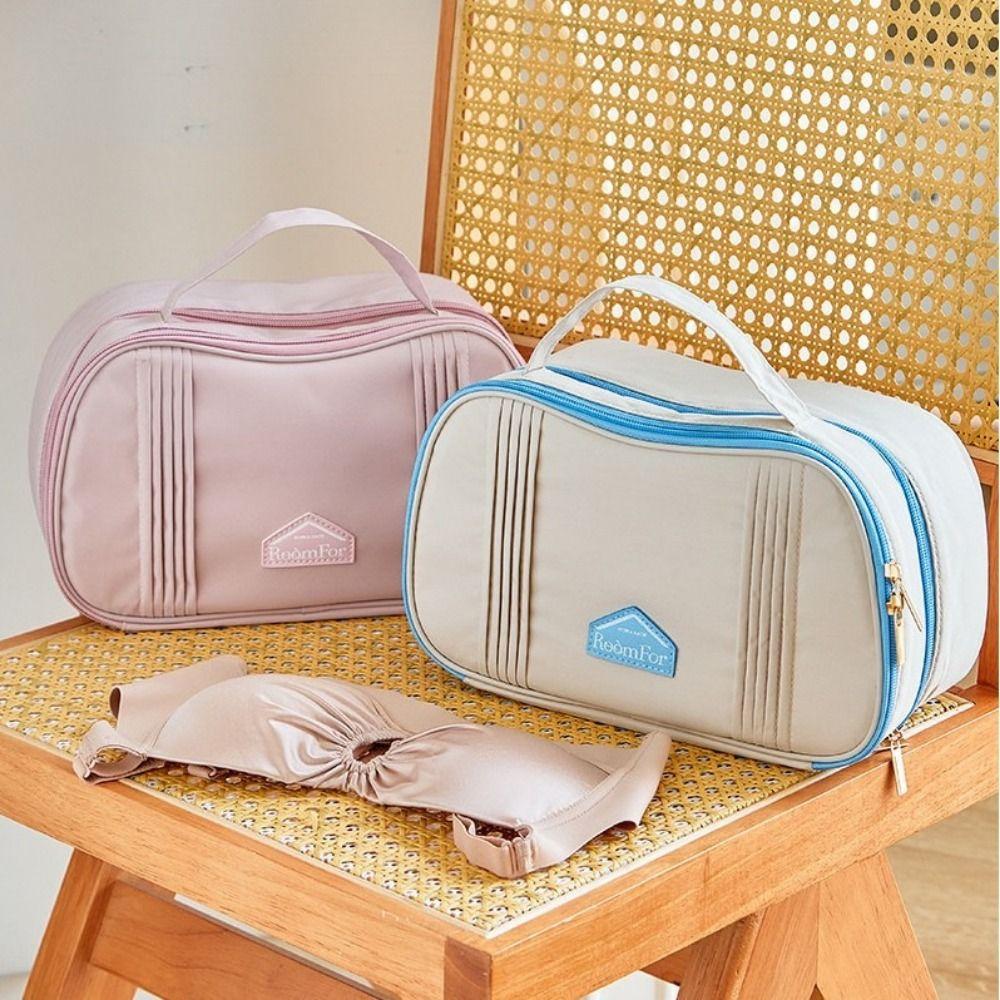 Portable Bra Organizer Bag Sorting Bag Intimate Clothing Bag Fashion Underwear Storage Bag Travel