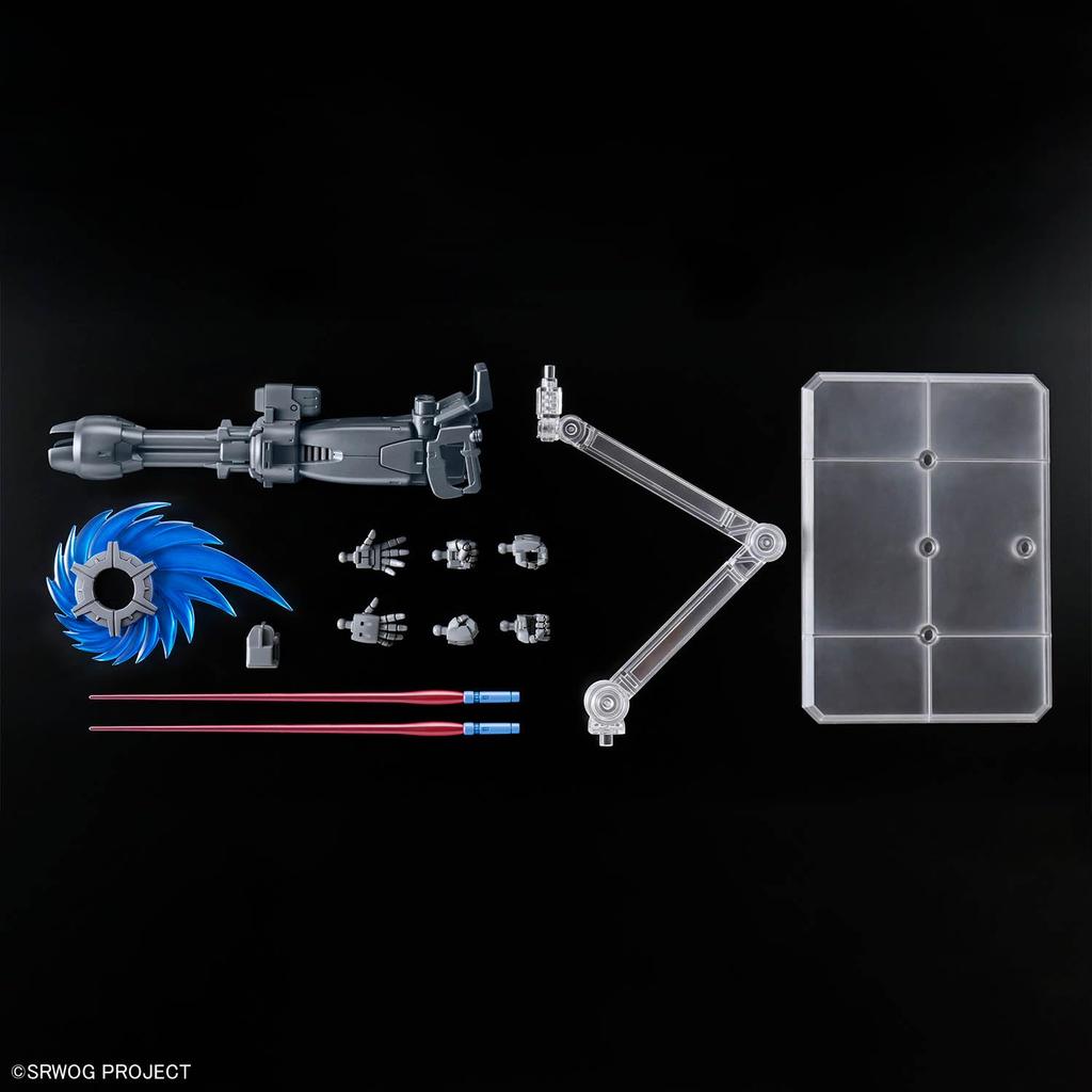 BANDAI SPIRITS HG Super Robot Wars OG Huckebein Plastic Model (PTX-08R) Pre-Colored