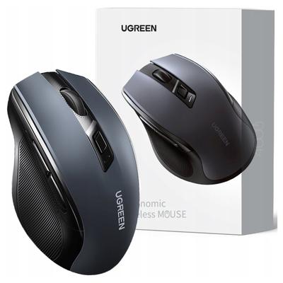 Wireless Mouse Ugreen 2.4 Ghz + Bluetooth 5.0 (Black)