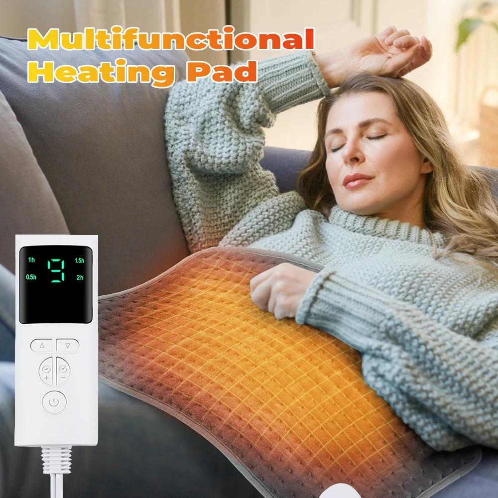 58*29CM Electric Blanket Home Use Multifunctional Heating Pad Graphene Sofa Warming Blanket Washable Thermal Winter Warming Mat