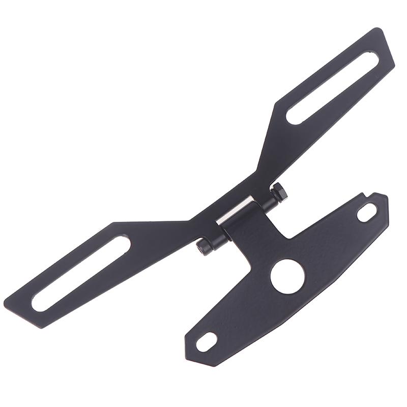 Motorcycle Folding License Plate Light Bracket Tail Rear Light Bracket Holder Replacement Accessories For ATV Dirt Bike Scooter