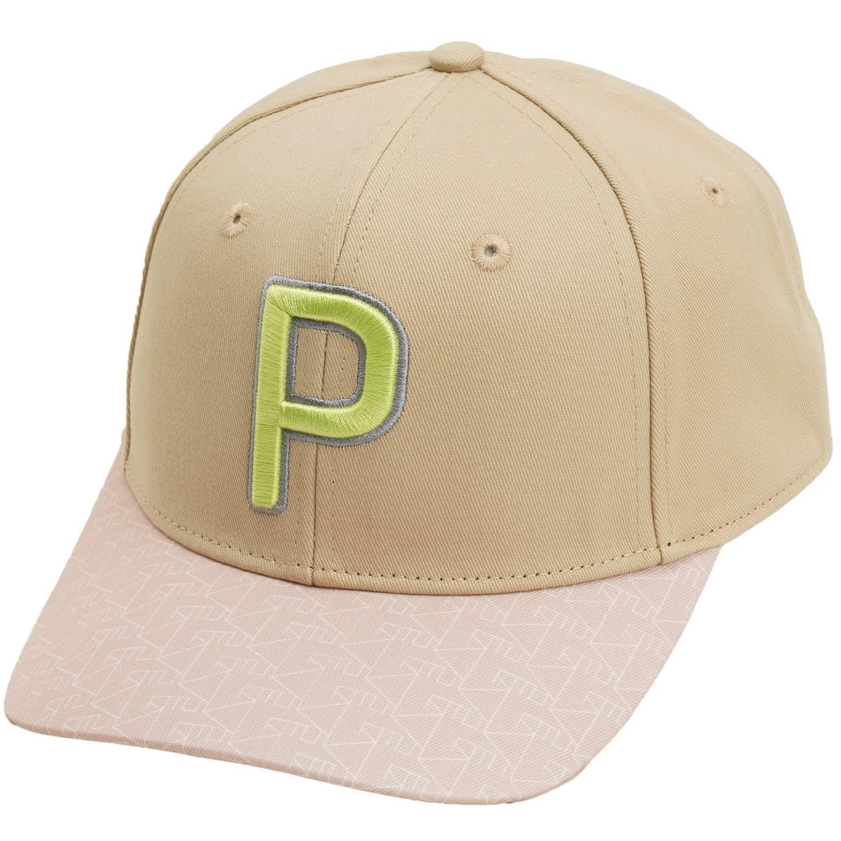 

Golf Cap GOLF Golf P Brim Graphic P Logo Alabaster [PUMA] Cap/025770 Men s