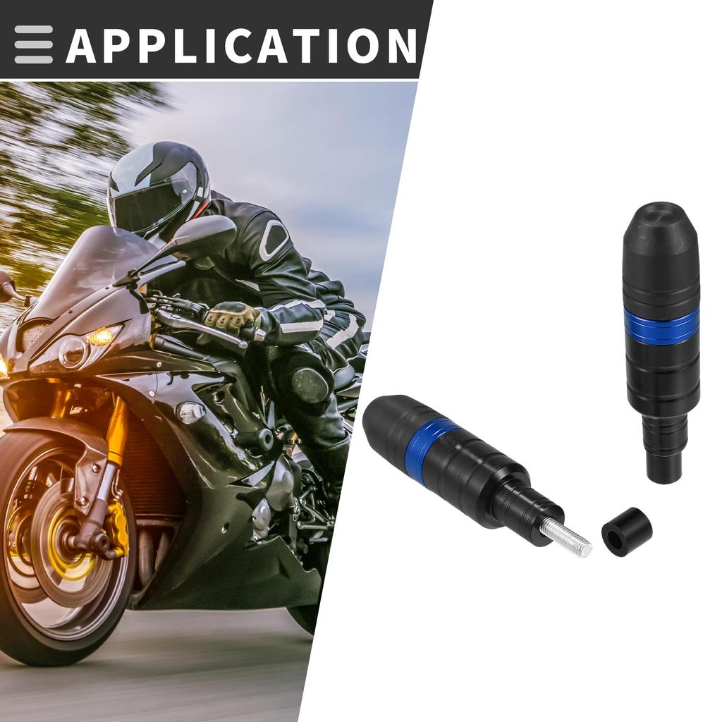 Motoforti M8 Motorcycle Frame Slider Anti-Fall Stick Exhaust Anti-Crash Fall Prevention Device for Honda