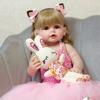 Original 55cm Reborn Baby Toddler Doll Full Silicone Body Vinyl Toy For Girl Princess Bebe Accompanying Toy Christmas Gift