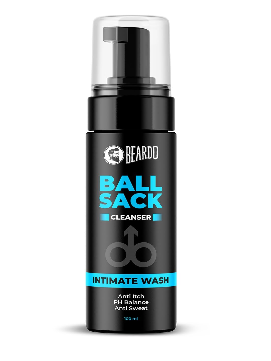 Beardo Intimate Wash For Men 100 ml Foaming Cleanser pH Balance Daily Hygiene Care No Dryness No Irritation
