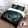 Fantasy Headset Decor Set Soft Comfortable Duvet Cover Bedding Set Included 1*Duvet Cover & 2*Pillowcases, Gift