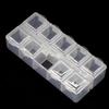 Plastic Bead Organizer Transparent Storage Boxes Packaging Tool Plastic Box Organizer  Girls