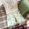 Wideusseom Pattern Sweet Dreams Pajama Pants