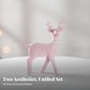 Christmas Reindeer Statue Tabletop Figurine Compact for Office